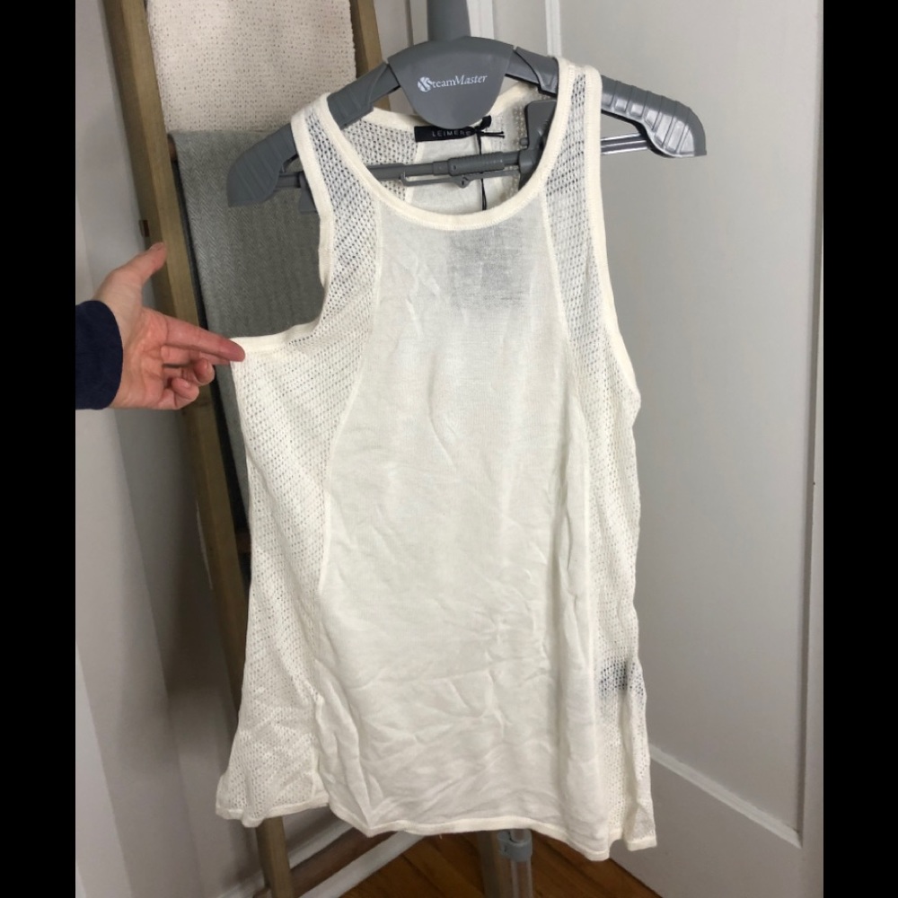 Leinster Racer Back Cream Top